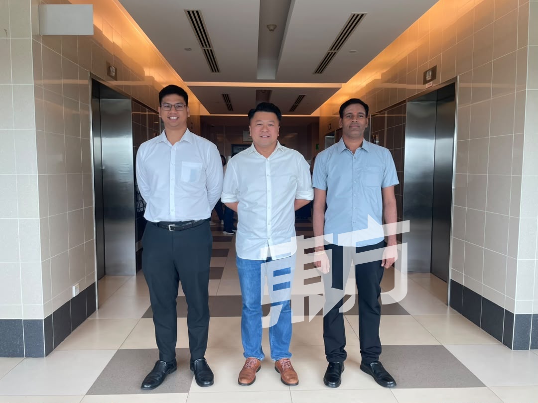 甲州行动党派出3名新兵上阵来临州选，左起为子希、符龙川和杰卡西兰。