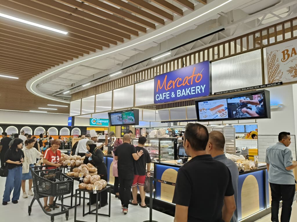 Mercato Café供应酸面包、烘焙糕点及咖啡。