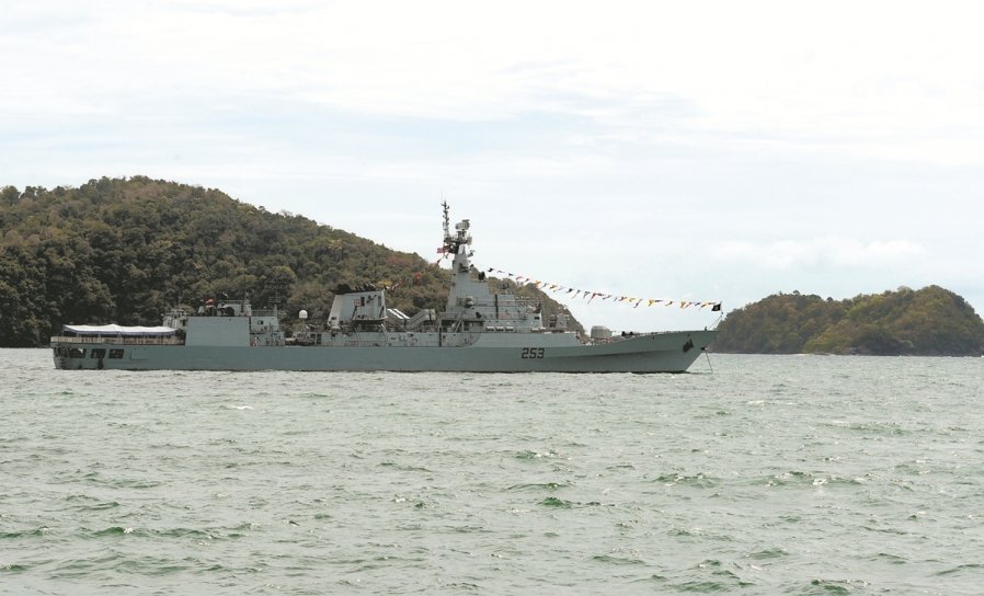 土耳其作为海空展的参展国之一，该国也将海军军舰驶入浮罗交怡海领域参展。