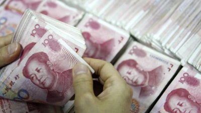 中国财政部公布最新数据，9月全国发行地方政府债券合计1兆零48亿人民币，按月持续处于高位。（法新社档案照）