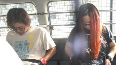 潘和全（左起）和陈慧珍曾虐打余玉莲长达8个月，新加坡有民众在网上发起请愿书，希望法官能加重对于两人的刑罚。