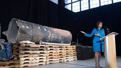 美国驻联合国大使海利指控上月叶门叛军“青年运动”向沙地地阿拉伯发射的弹道飞弹是伊朗制造。