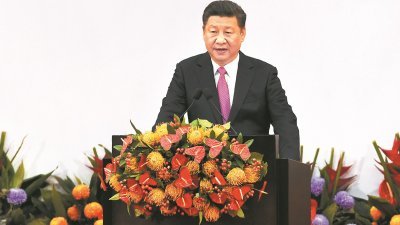 中国国家主席习近平周六在香港新政府的宣誓就职典礼上，发表重要讲话，强调维护“一国两制”的重要性。