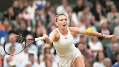 在罗马尼亚名将哈勒普（图）吞下对英国本土宠儿孔塔的三连败后，她也将WTA世界第一的排名，让给在本届温网早早出局（次圈）的捷克姑娘普利斯科娃。