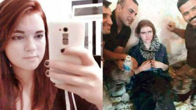 伊拉克军队上周在摩苏尔逮捕16岁德国少女温策尔。