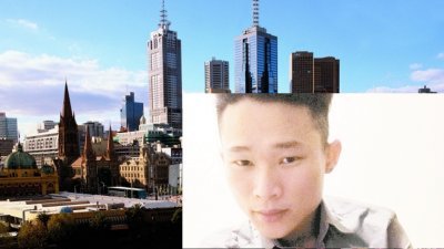22岁留澳大学生陈胜义因诈领银行存款而被判入狱3年。