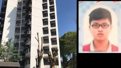 新山彩虹花园斯里柏兰宜路某公寓周三传出坠楼案，来自森美兰的华裔男子从10楼坠下身亡。