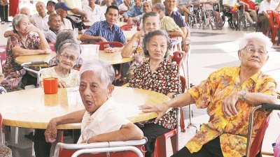 槟州老年人口占全槟总人口至少9.4%，州政府是时候寻求对策。（档案照）