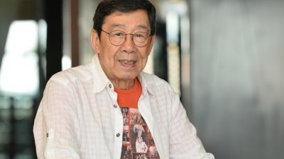 85岁的“修哥”胡枫将于6月17日在大马举办《胡枫栋笃笑演唱会》。摄影：曾钲勤