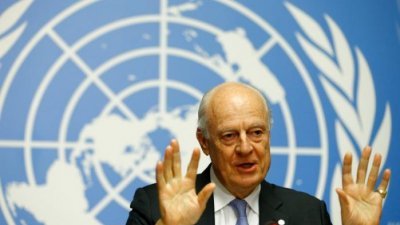 联合国秘书长叙利亚问题特使德米斯图拉