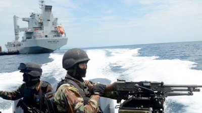 随著东南亚多个国家发生恐袭事件，以及菲南局势紧张后，大马加强边防安全，包括在沙巴沿海增加军力和巡逻备配。（档案图）