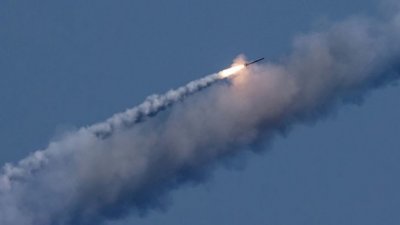 俄罗斯潜艇射导弹攻击叙利亚IS分子。（档案照）