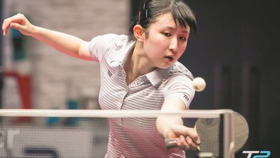 年仅17岁的日本女单早田希娜（图），以3比2击败中国小将石洵瑶，助梅兹队迎开门红。
