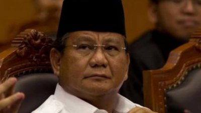 印尼前总统参选人普拉伯沃