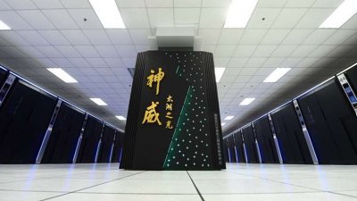 全球第一的超级电脑神威太湖之光在中国。