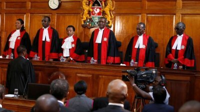肯亚最高法院1日裁定，总统选举结果无效。