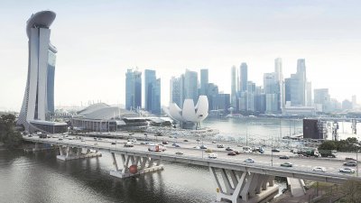 新加坡第2季经济经调整后的环比年率为增长0.6%。