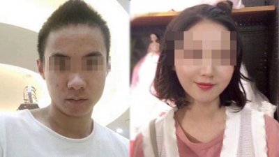温州赵姓女子（右）搭滴滴顺风车惨遭钟姓司机（左）性侵杀害。