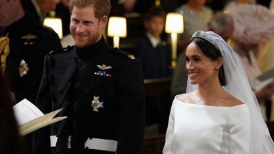 哈里王子在今年5月迎娶美国女星马克尔，成为第一个和混血者结婚的英国王室成员。