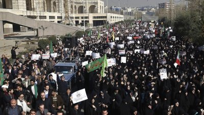 伊朗近日发生全国反政府示威。