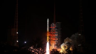 中国风云二号H星周二晚在西昌卫星发射中心，搭乘长征三号甲运载火箭成功发射。