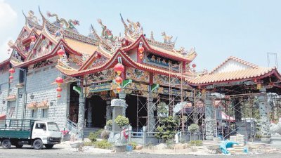 中国式风格的东狱十殿城隍庙，将成为双溪大年的新旅游景点。