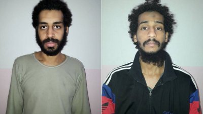 柯提和艾谢克，今年1月在叙利亚被逮，目前监禁于美国，英国政府已褫夺两人的公民身份。