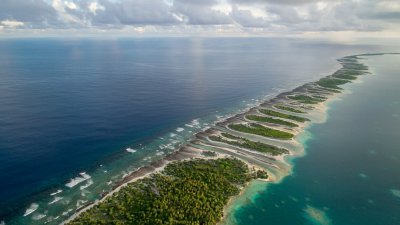 太平洋岛国基里巴斯的菲尼克斯群岛中，奥罗纳岛是一个无人居住、未受破坏的岛屿。