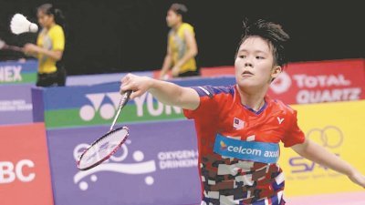 大马次号女单吴堇溦（图），在小组赛打败世界排名第八的中国好手何冰娇，算是一战成名。