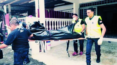 50岁华裔男子回返故居，疑 在家中上吊自尽，警方将遗体 送往昔加末医院待解剖。