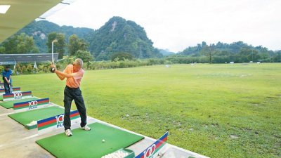 霹州不乏符合国际标准、环境优美及设备完善的高尔夫球场，具备了州政府有意推动高尔夫球旅游的条件。（档案照）