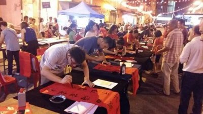 芙蓉文化街管委会一直以来都会举办各类活动，带动人潮。