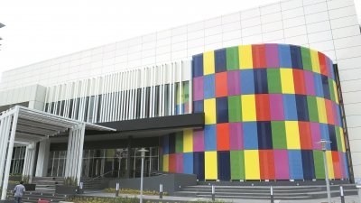 槟城国际会展中心（sPICE）是其中一个获绿色建筑指标的建筑物。（档案照）