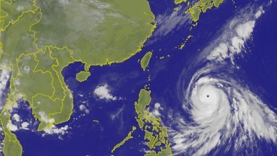 图取自台湾中央气象局官网