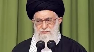 伊朗最高精神领袖哈梅内伊。