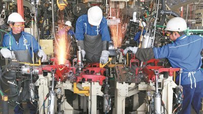 大马2月份制造业产出按年增3.7%。