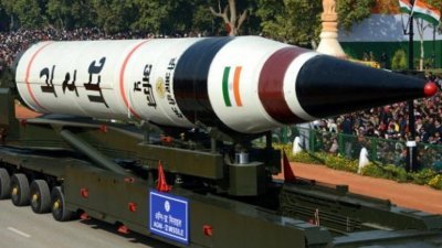印度拥有烈火5型（Agni-V）洲际弹道导弹。
