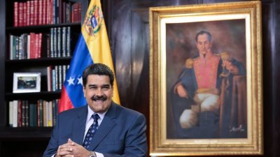 委内瑞拉新任国会主席瓜伊多周六宣布马杜罗第二个总统任期不合法，并呼吁军方支持。这是马杜罗元旦前夕在加拉加斯总统府发表讲话。