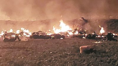 墨西哥中部伊达尔戈州、特拉韦利尔潘市一处输油管周五发生爆炸，造成严重死伤。爆炸现场不少车辆被烧成废骸，一旁还有被火烧成焦黑的遇难者遗体，场景宛若人间炼狱。