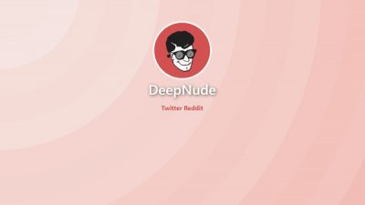 DeepNude官网现已无下载连结。