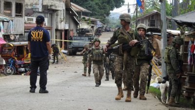 菲律宾苏禄省第一战斗旅总部附近发生爆炸，军队士兵事后封锁现场。
