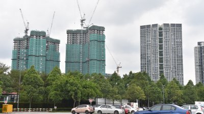陈凯伦指，帝沙城市园的规模已近乎完成，其主张高尚住宅区的形象，有助于周边其他房产的价格走势上扬。（摄影：曾钲勤）