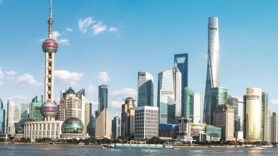 中国办公楼市场受到多重因素的冲击，导致闲置率达到全球商业中心之冠。