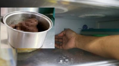 藏尸五年半不被发现，公众怀疑女童尸骸一度被藏在事发单位冰箱内。（示意图）
