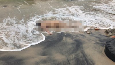 波德申海滨发现一具赤裸男尸。