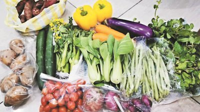 金马仑高原的网购外送蔬菜多数以配套方式进行，其中耐存的豆瓜类最受欢迎。