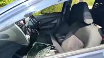 车主下山取车时，竟发现车镜被爆破。