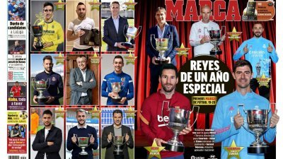 西班牙《马卡报》周一举行了上赛季西甲颁奖典礼。