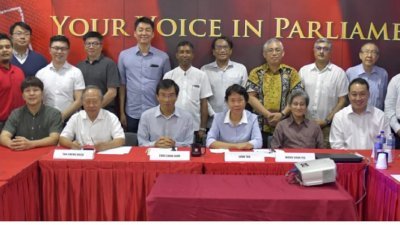 新加坡7个反对党曾在2018年7月员探讨成立反对党联盟。（图取自新加坡民主党网站）