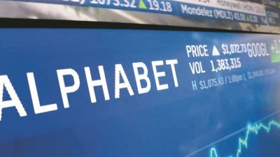 Alphabet的市值首次超过1兆美元，从而巩固了科技和互联网股票的主导地位。